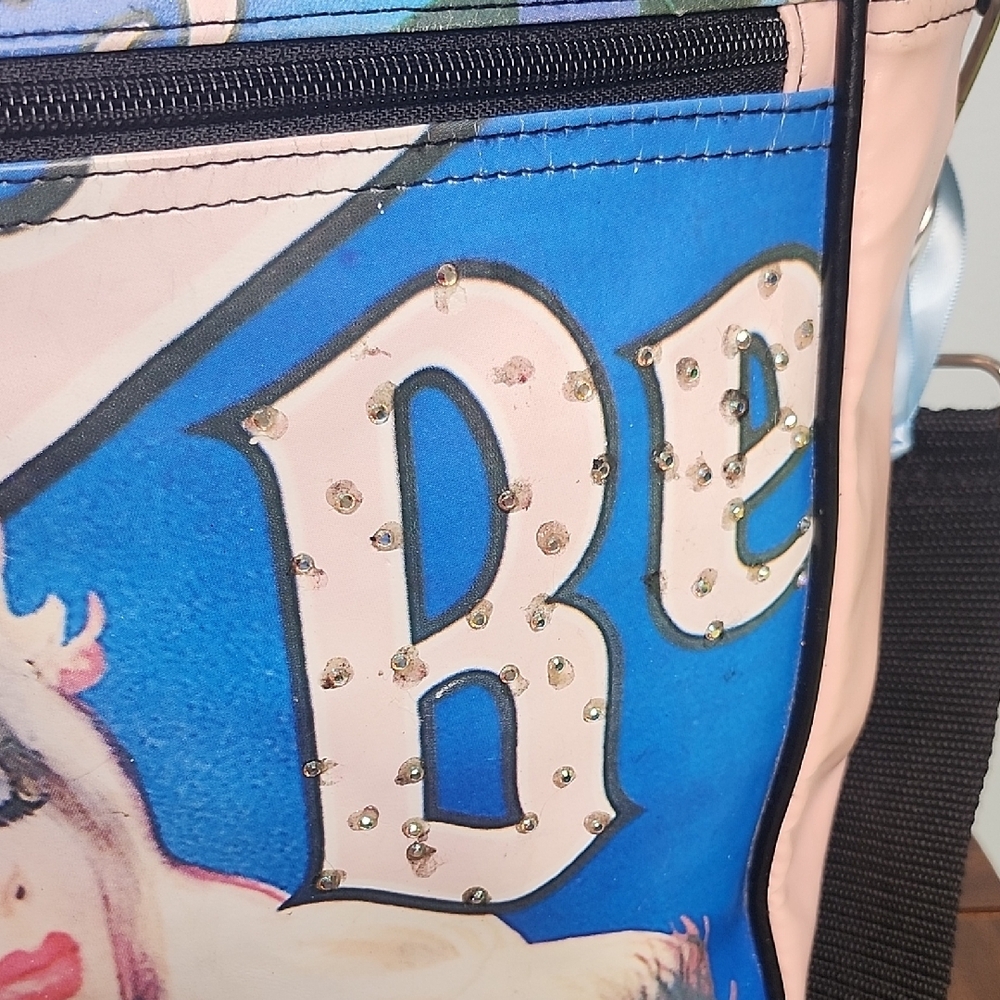 Disney Sleeping Beauty Crossbody Bag - Pink and Blue - Picture 6 of 16